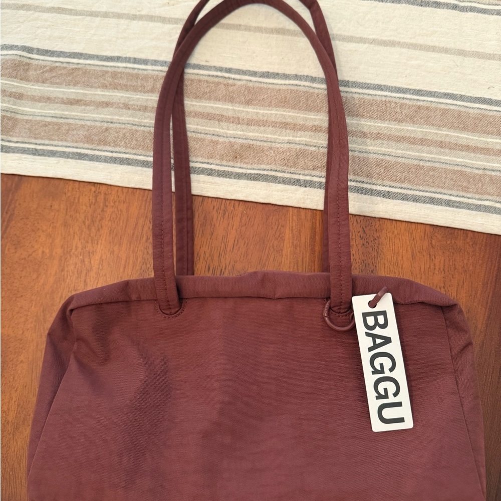 Baggu Bowler Bag Mahogany